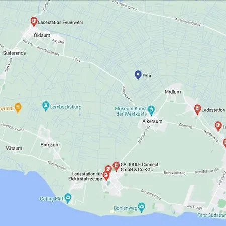 Haus Bi De Wyk D1b Daire Wyk auf Föhr